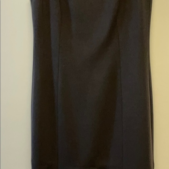 Akris Brown Wool Knit Sheath Dress - Picture 3 of 11